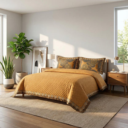Luxurious Feline Patterned Soft Cotton Bedding Sets