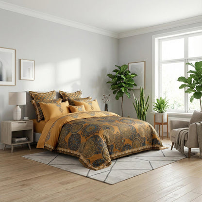 Luxurious Feline Patterned Soft Cotton Bedding Sets