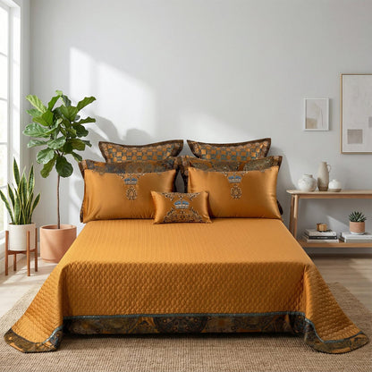 Luxurious Feline Patterned Soft Cotton Bedding Sets