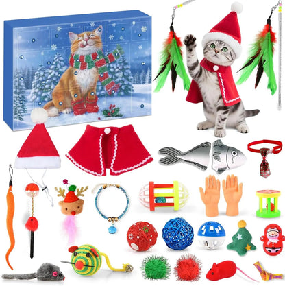 Fun Cat Countdown Calendar for Kids with Daily Surprises - Lusomart