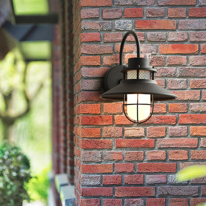 Rustic Exterior LED Wall Light