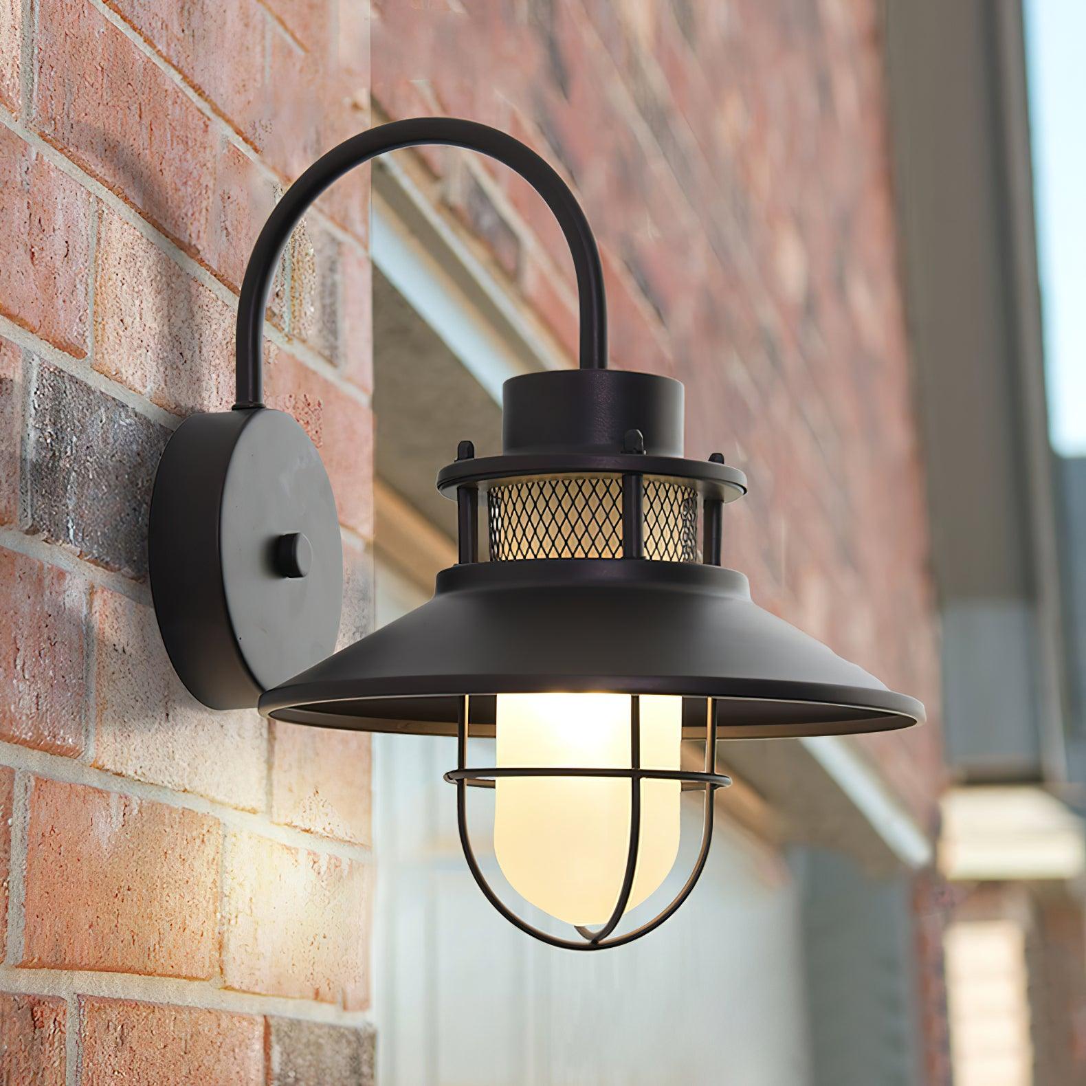 Rustic Exterior LED Wall Light - Lusomart