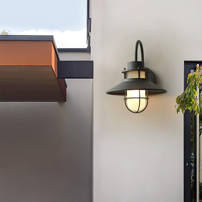 Rustic Exterior LED Wall Light