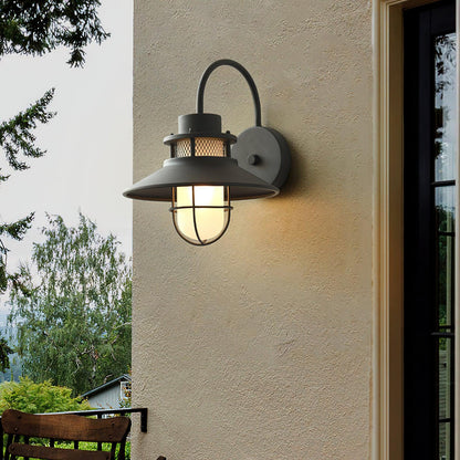 Rustic Exterior LED Wall Light