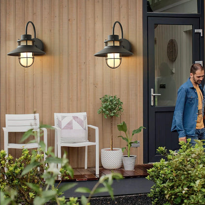 Rustic Exterior LED Wall Light