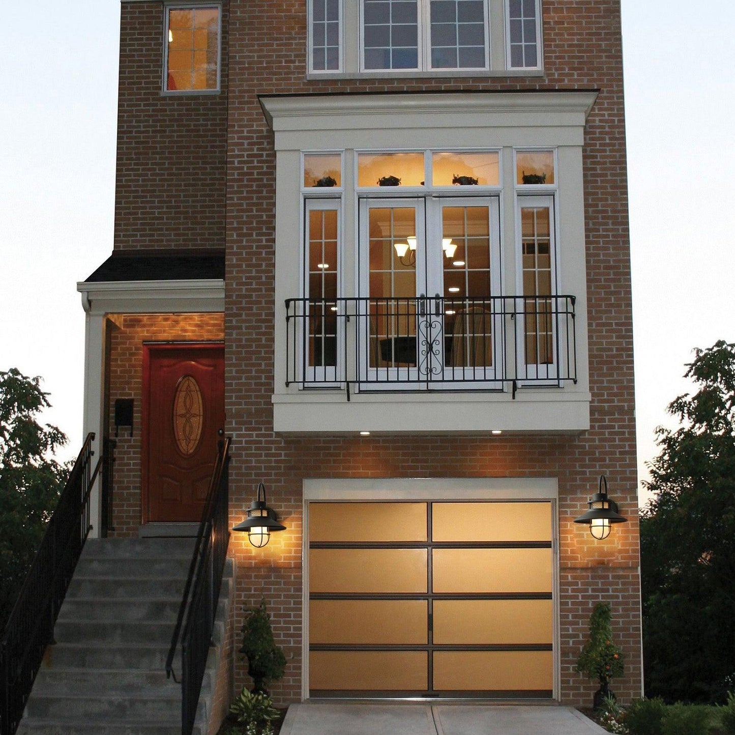 Rustic Exterior LED Wall Light