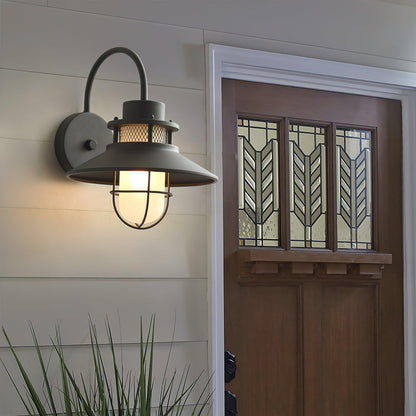 Rustic Exterior LED Wall Light