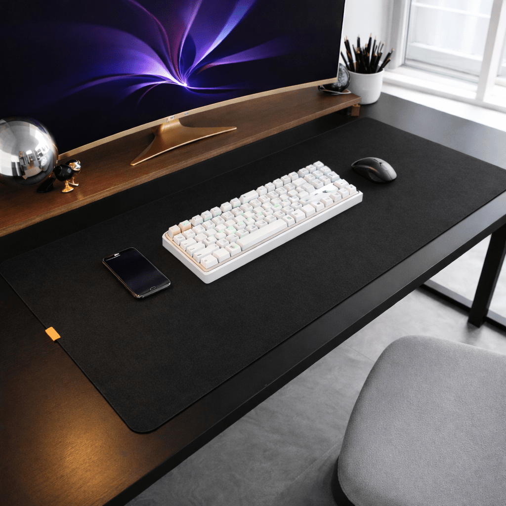 FeltCraft | Premium Soft Wool Desk Mat for Enhanced Comfort 2