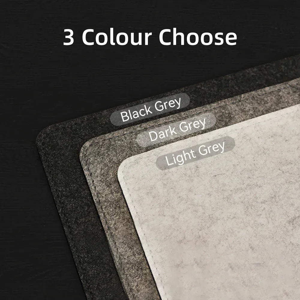FeltCraft | Premium Soft Wool Desk Mat for Enhanced Comfort 6