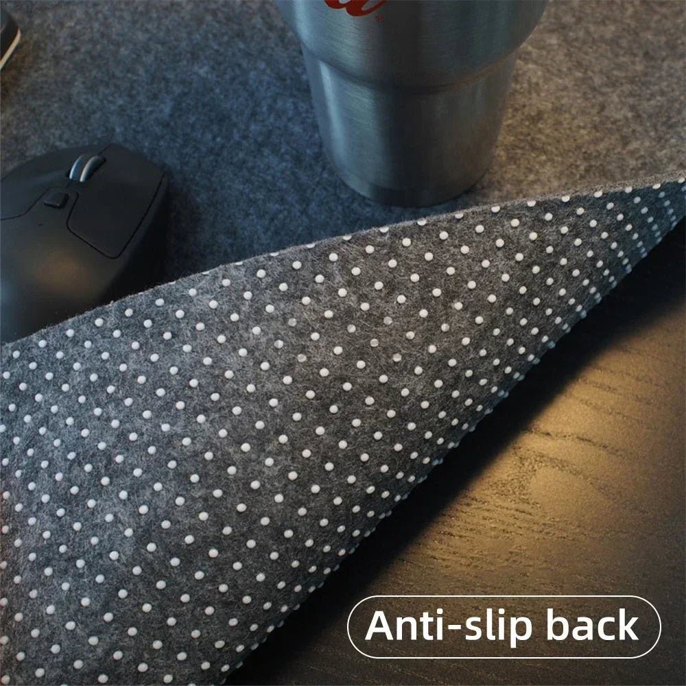 FeltCraft | Premium Soft Wool Desk Mat for Enhanced Comfort 7