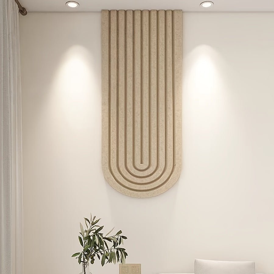 FeltWave | Stylish Modern Curved Felt Organizer Pinboard for Walls 6