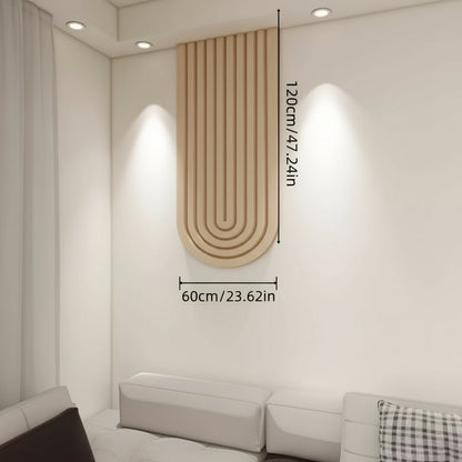 FeltWave | Stylish Modern Curved Felt Organizer Pinboard for Walls 7