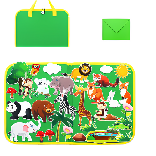 Imaginative Felt Play Story Set for Kids - Lusomart