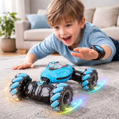 Fast RC Stunt Car with Climbing Action Toy - Lusomart