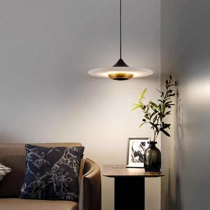 Stylish Round Glass LED Hanging Light