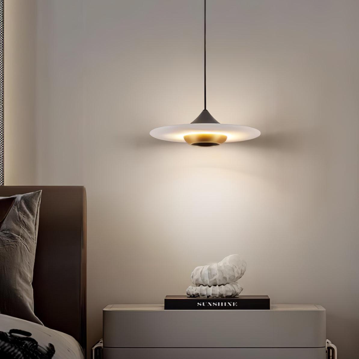 Stylish Round Glass LED Hanging Light