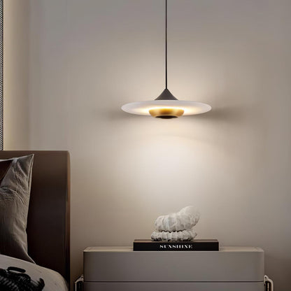 Stylish Round Glass LED Hanging Light