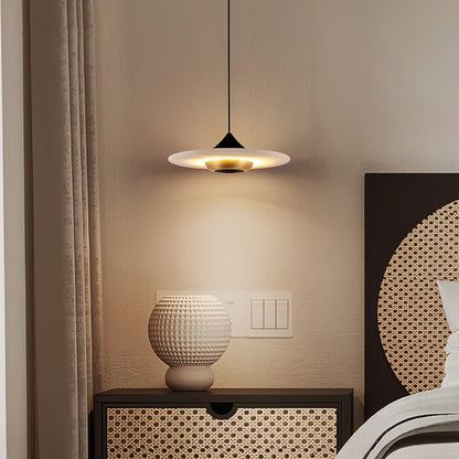 Stylish Round Glass LED Hanging Light