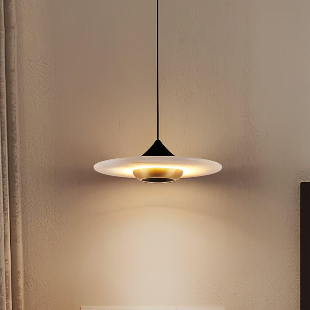 Stylish Round Glass LED Hanging Light