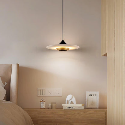 Stylish Round Glass LED Hanging Light