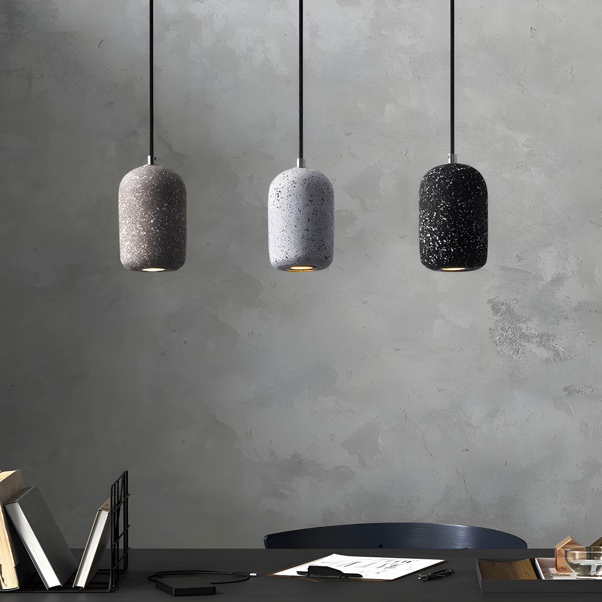 Industrial Metal LED Hanging Light