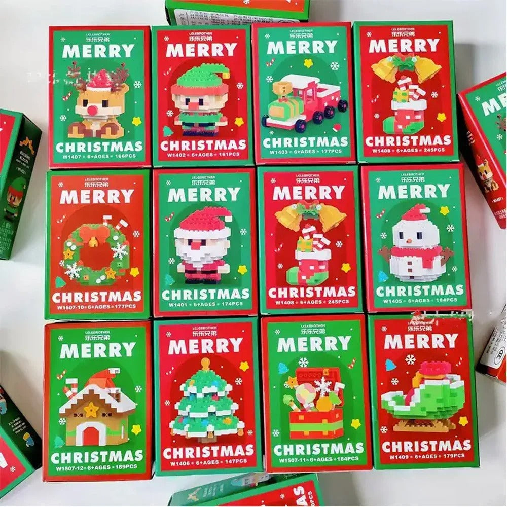 FestiveBlocks | Creative Mini Building Toys Set for Holiday Family Fun 3