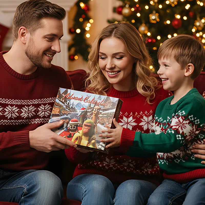 FestiveJoy | Plastic Kids’ Advent Calendar with Fun Figurine Surprises 2