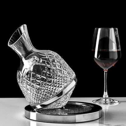 Luxury Rotating Wine and Liquor Decanter