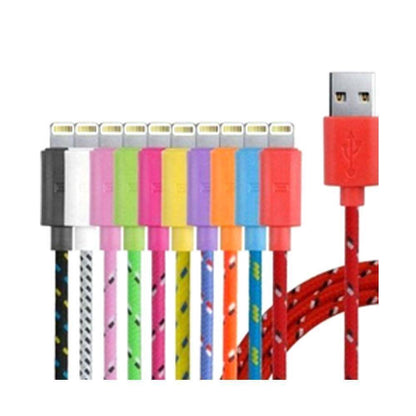 FiberLink | Durable Tangle-Free 10 Ft Braided Lightning Cable 1