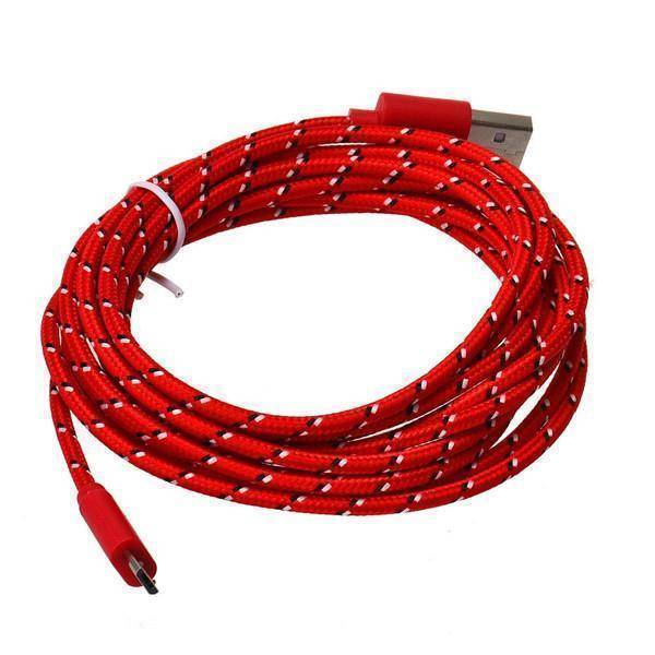 FiberLink | Durable Tangle-Free 10 Ft Braided Lightning Cable 4