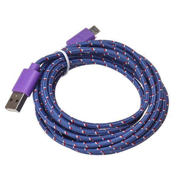 FiberLink | Durable Tangle-Free 10 Ft Braided Lightning Cable 5