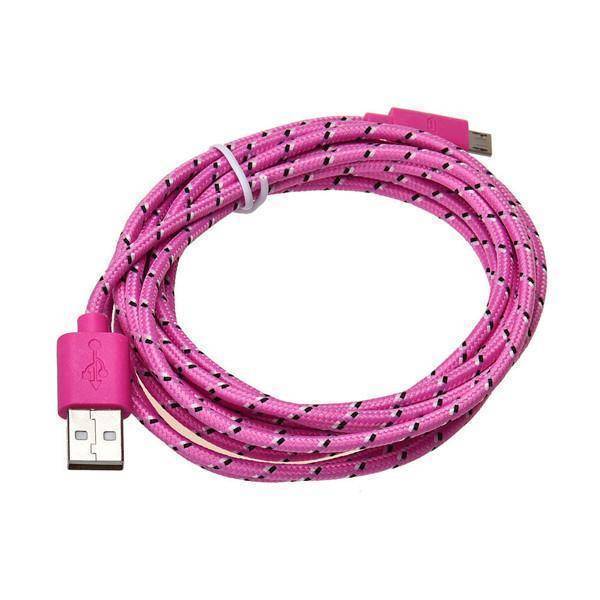 FiberLink | Durable Tangle-Free 10 Ft Braided Lightning Cable 6