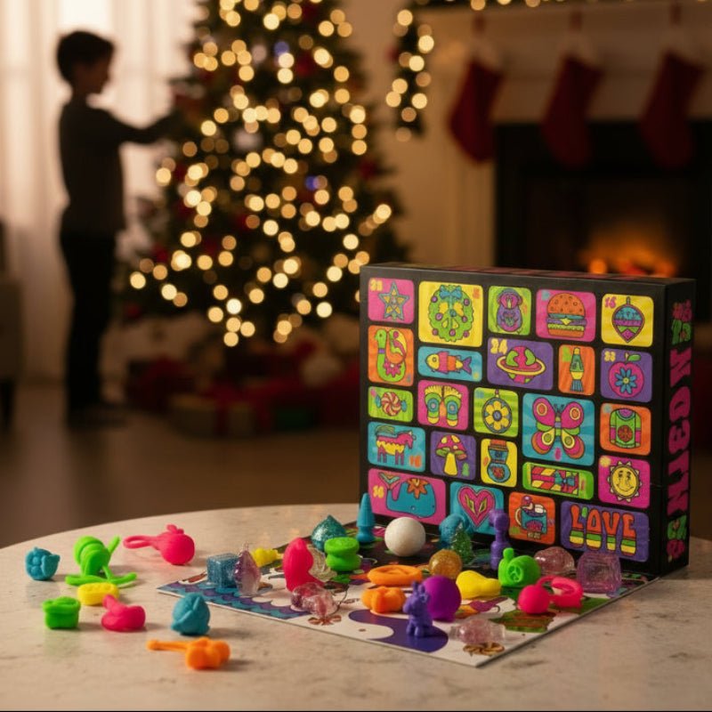 Fun Colorful 2025 Squishy Toy Advent Calendar - Lusomart