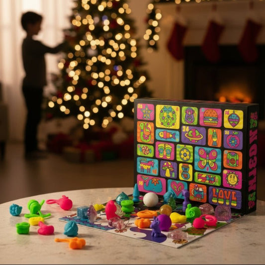 Fun Colorful 2025 Squishy Toy Advent Calendar - Lusomart
