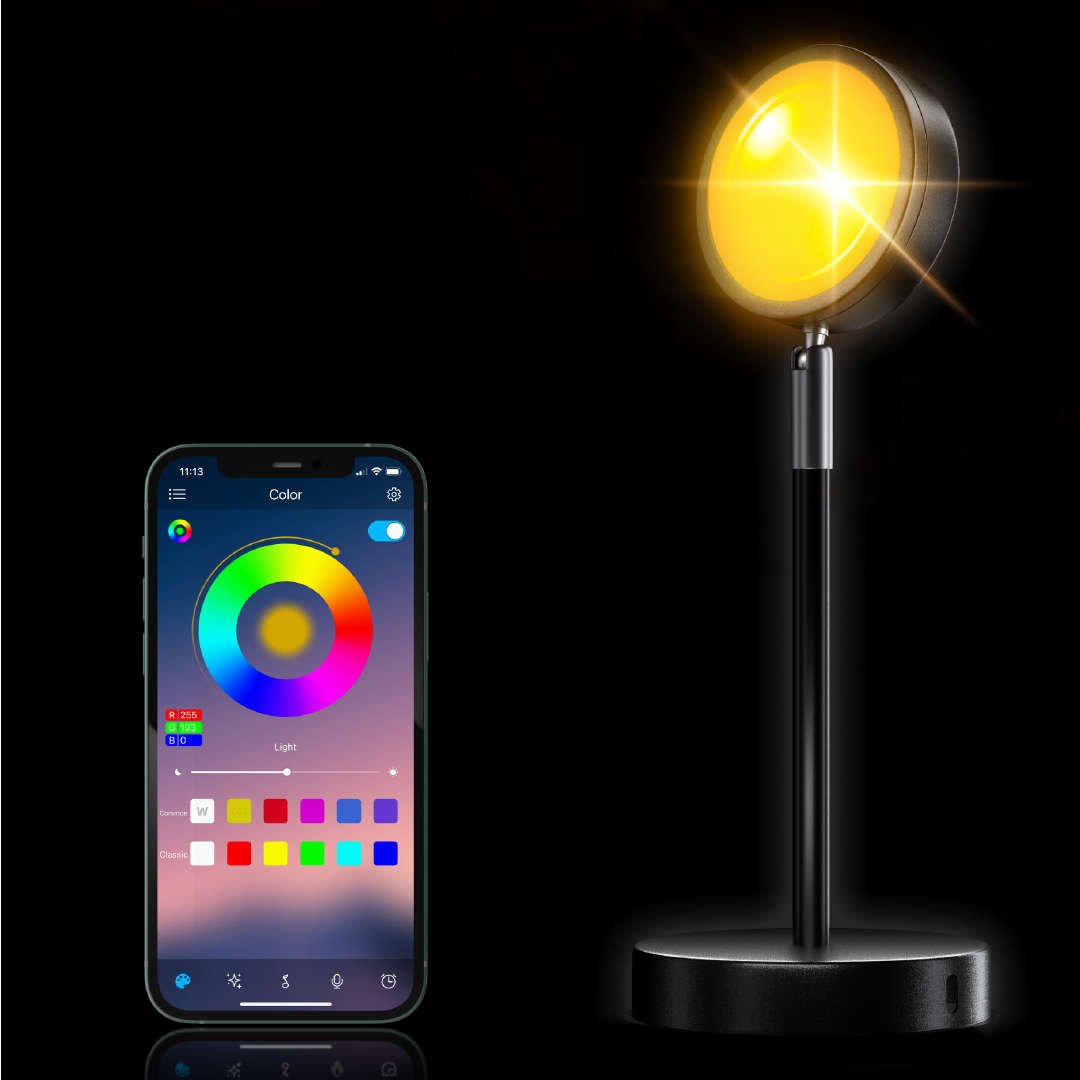Warm Color Changing Table Lamp