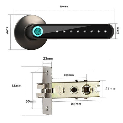 Fast Keyless Fingerprint Door Lock With Mobile App