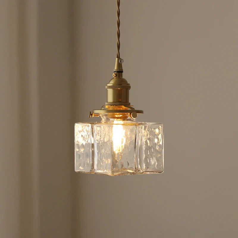 Classic Clear Hanging Glass Lights - Lusomart