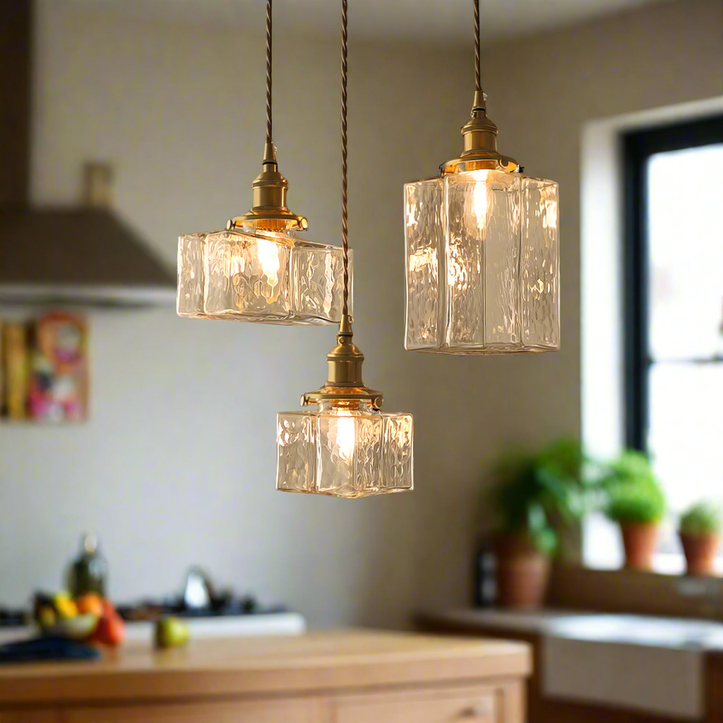 Classic Clear Hanging Glass Lights