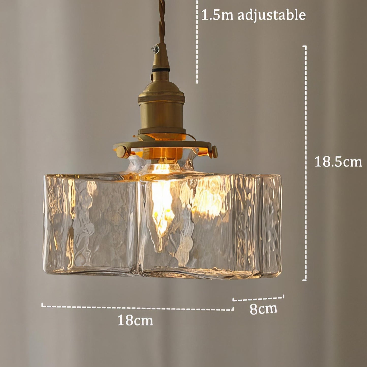 Classic Clear Hanging Glass Lights