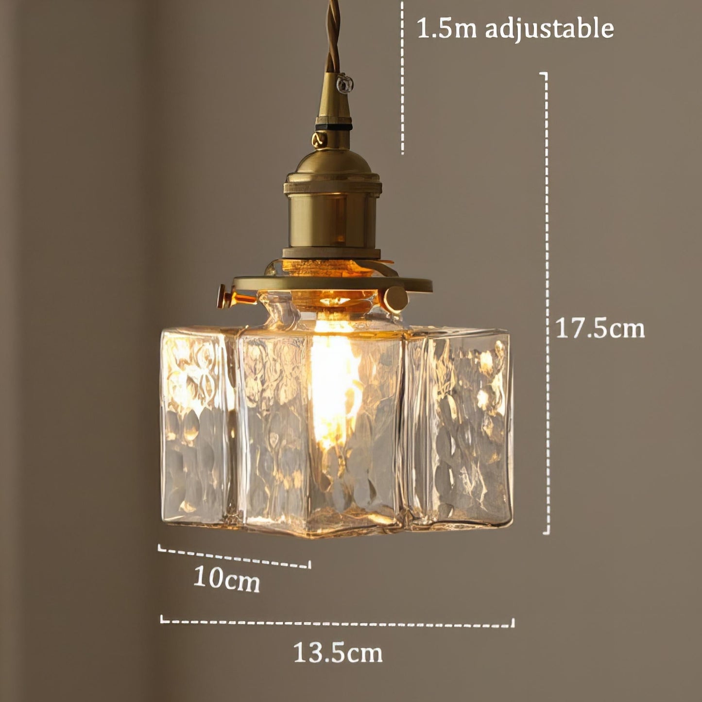 Classic Clear Hanging Glass Lights