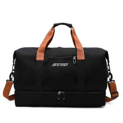 Fitness Gym Bag with Shoe Compartment – Portable Travel Tote with Wet and Dry Separation 5
