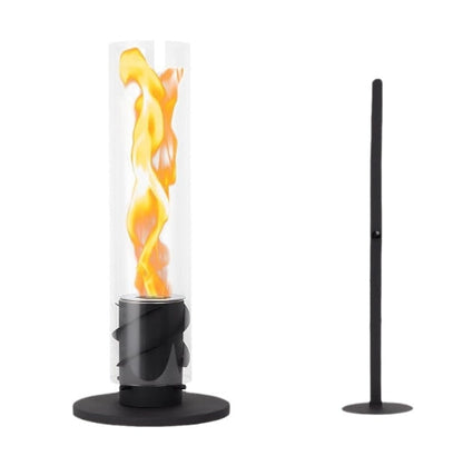 Portable Metal Flame Outdoor Fire Pit Table