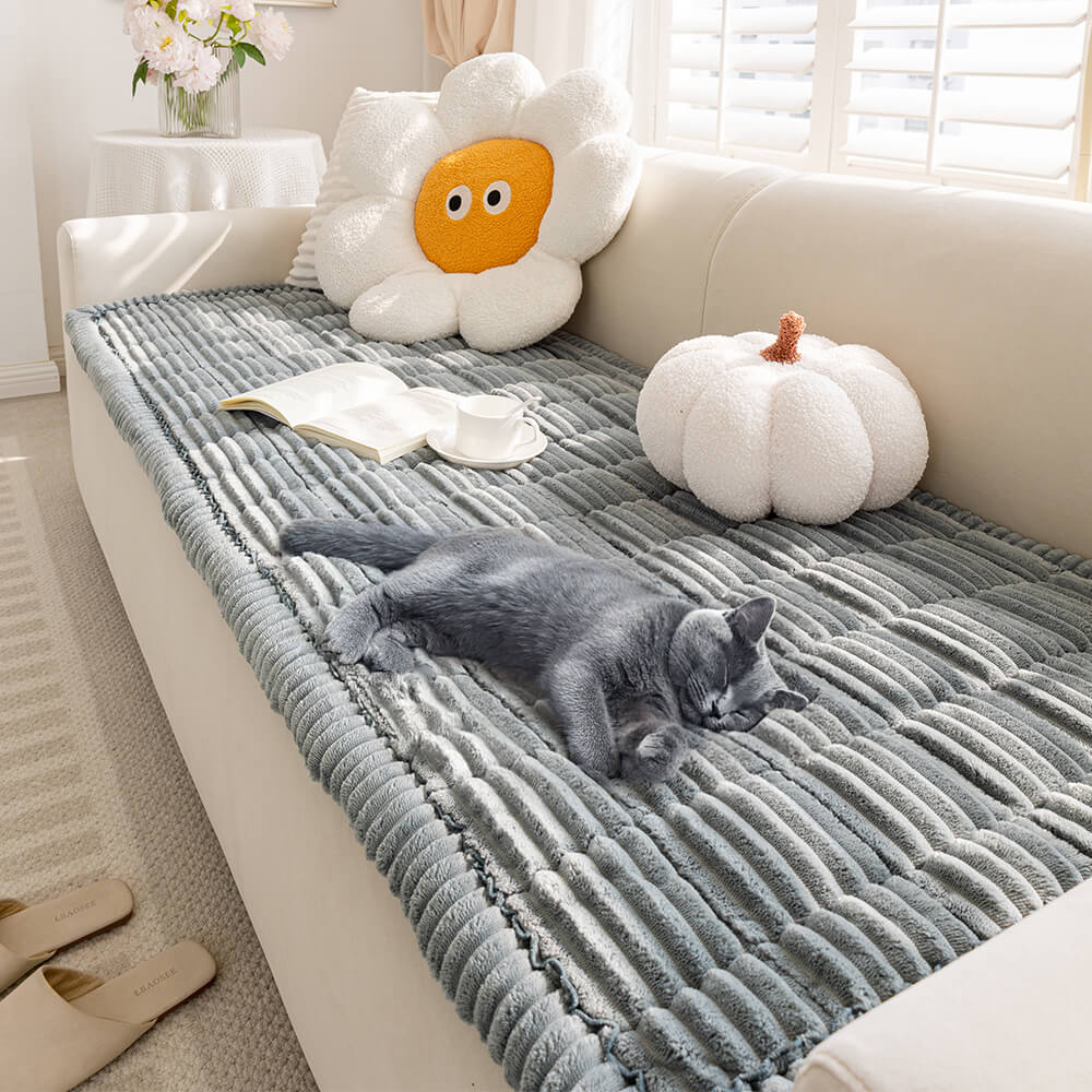 FlannelNest | Cozy Soft Flannel Pet Mat for Furniture Protection 1