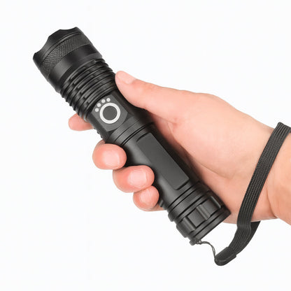 Portable Power LED Torch Waterproof Flashlight