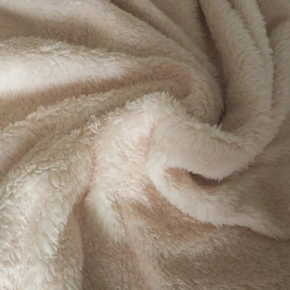 Full size horror fleece blanket with thick double layer construction for bedroom warmth and comfort