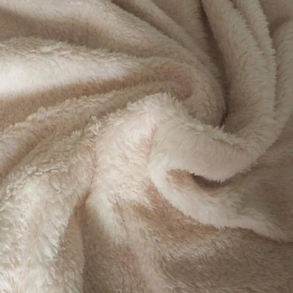 Full size horror fleece blanket with thick double layer construction for bedroom warmth and comfort