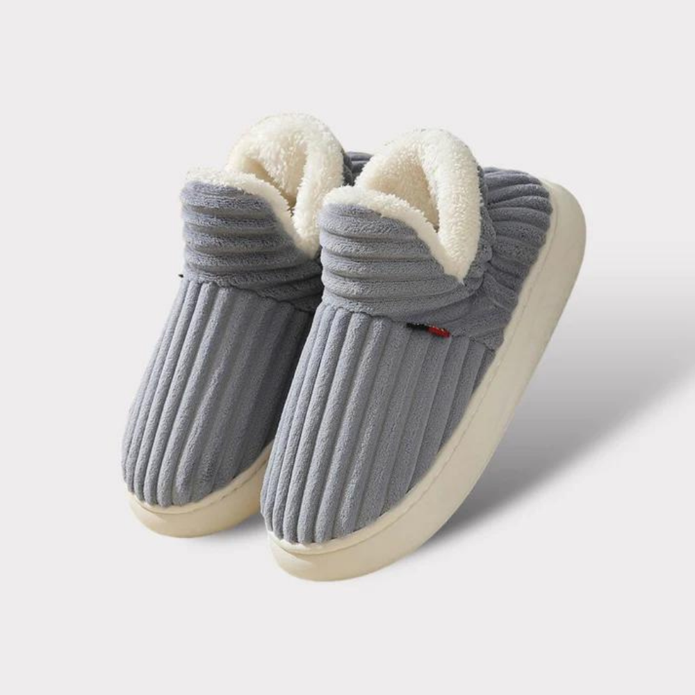 Warm Fuzzy Plush Unisex House Slippers - Lusomart