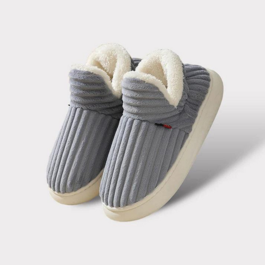 Warm Fuzzy Plush Unisex House Slippers - Lusomart