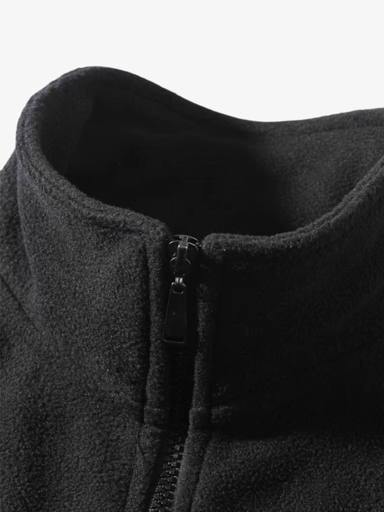 FleeceGuard | Stylish Warm Mens Fleece Vest for Active Outdoor Comfort 1