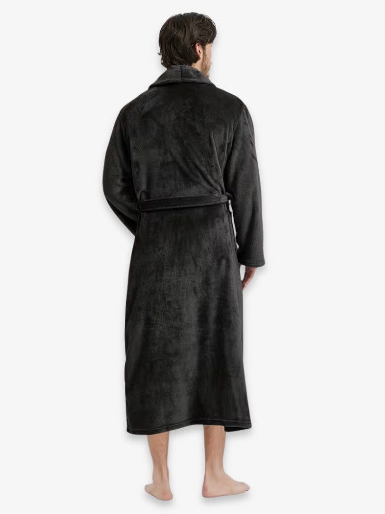 FleeceLux | Cozy Soft Microfleece Men's Bathrobe for Ultimate Comfort 3